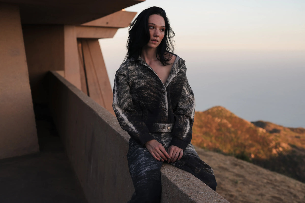 Charlie Boyfriend Denim Jacket - Cowhide (PRE-ORDER)
