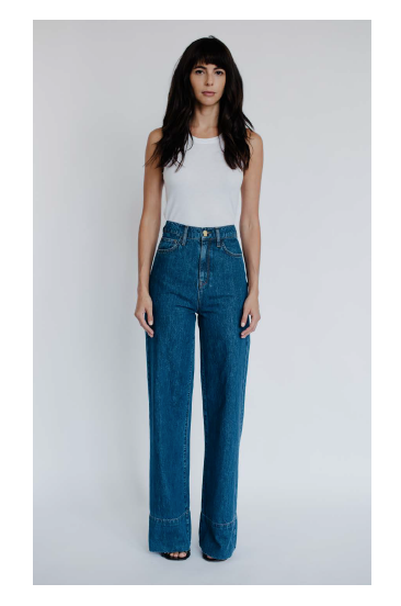 Ms. Onassis Jean - Dark Indigo