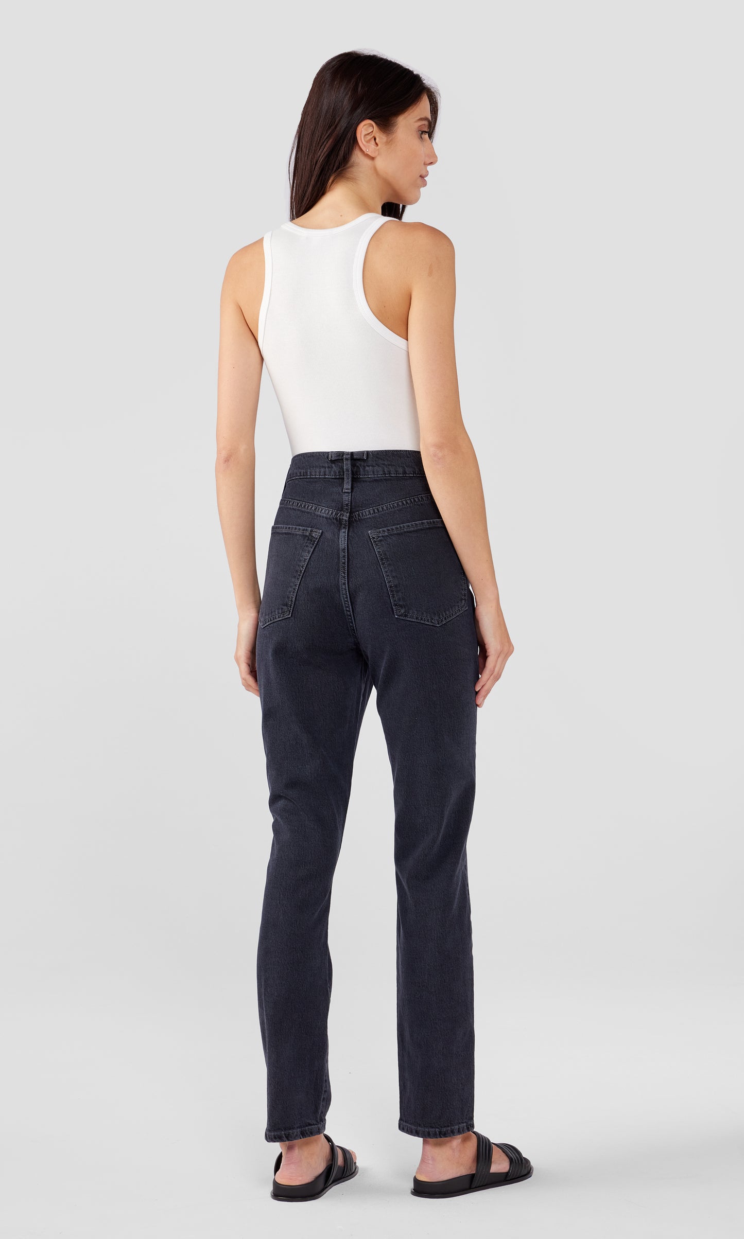 Ms. Ava High-Rise Retro Skinny Jean - Loved Black