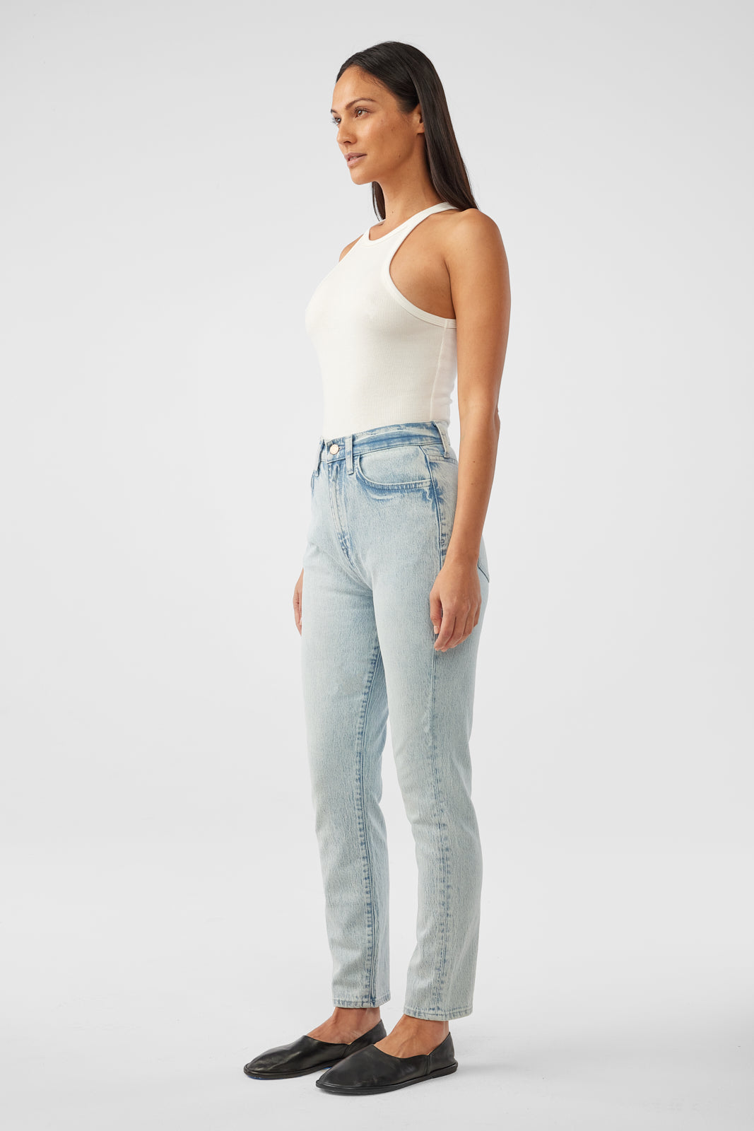 Ava High-Rise Retro Skinny Jean - Summer Light Indigo