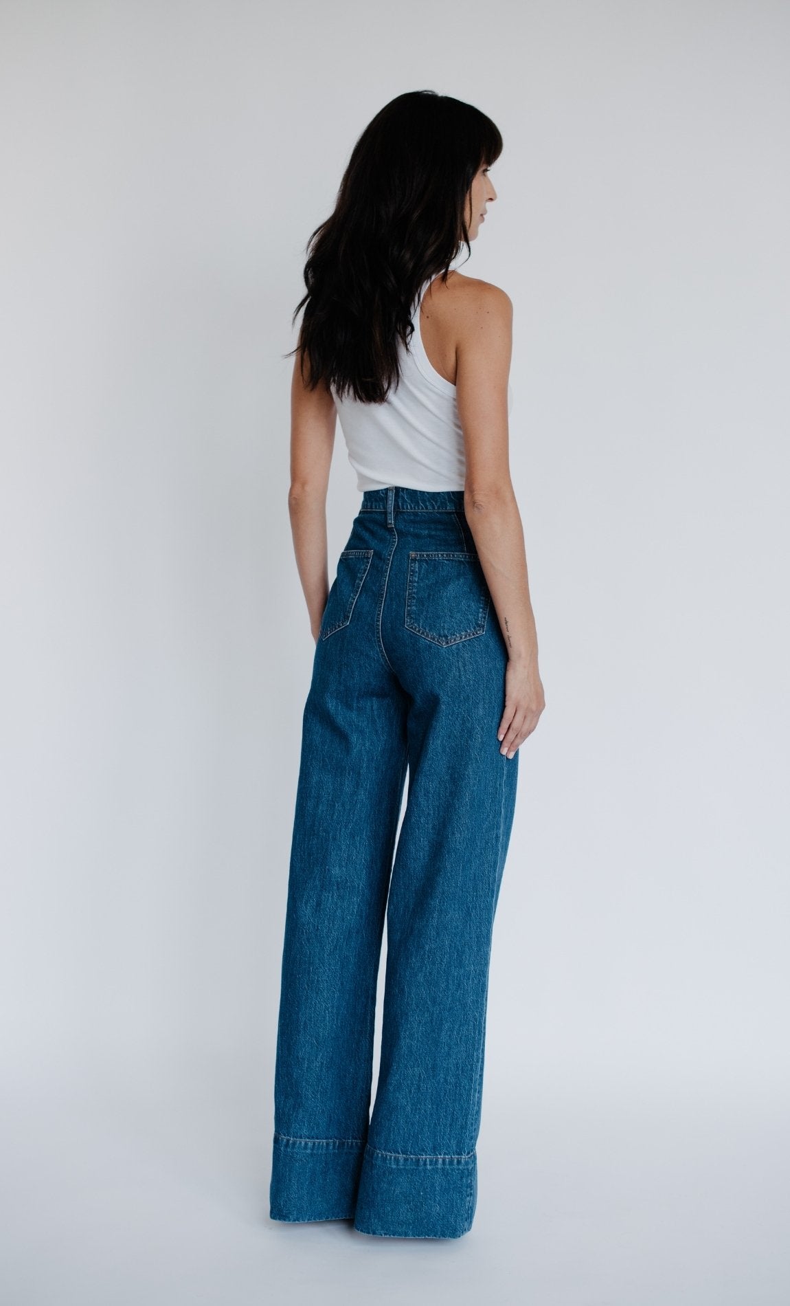 Ms. Onassis Jean - Dark Indigo