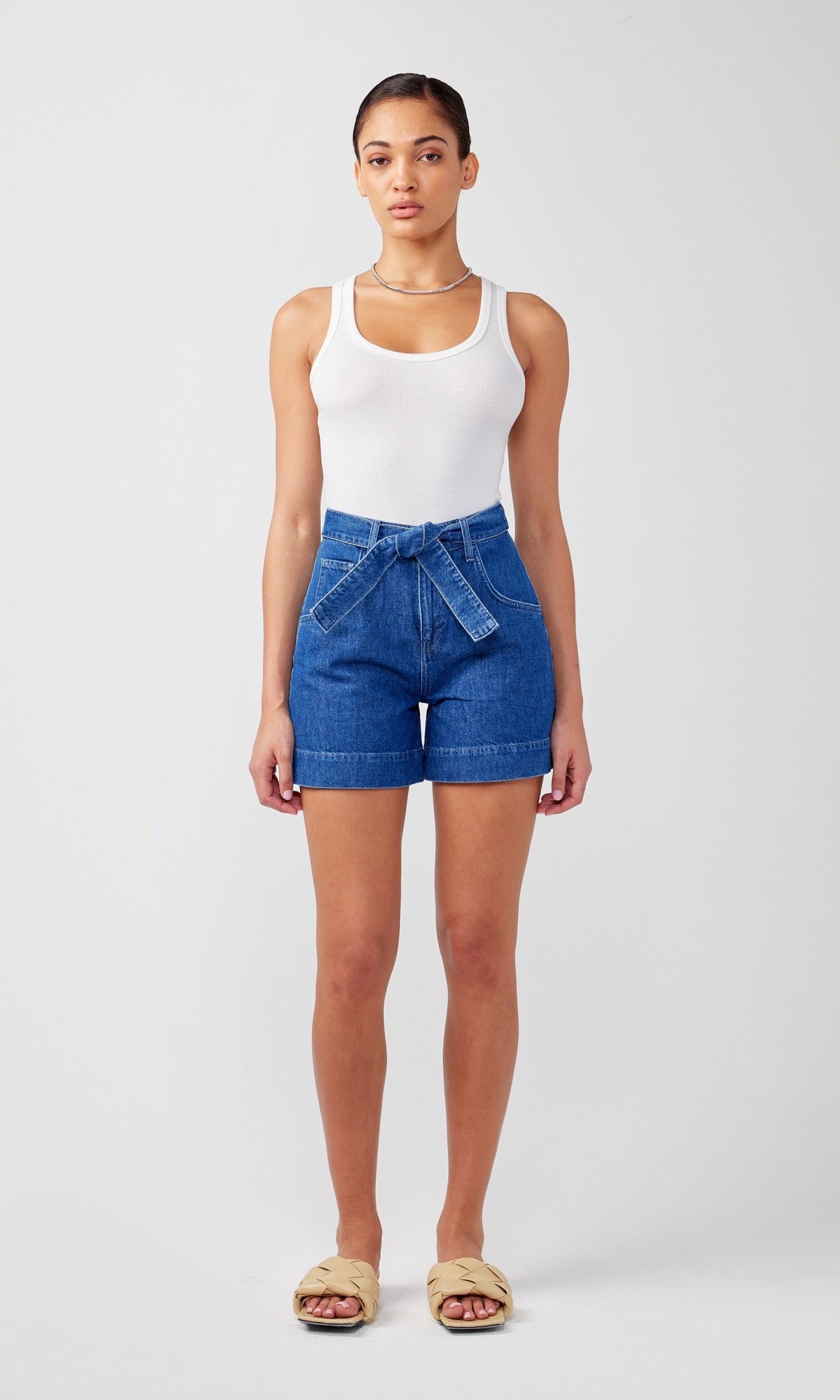 Eliza Short - Medium Indigo