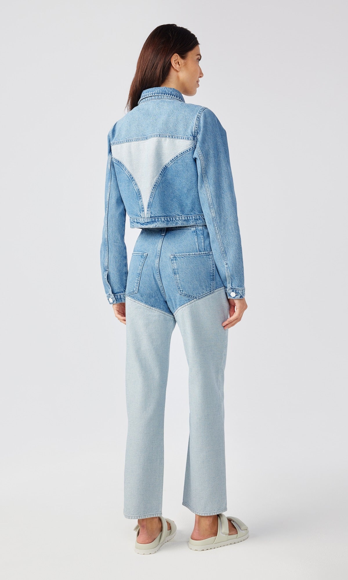 Reverse Stirrup Jacket - Light Indigo