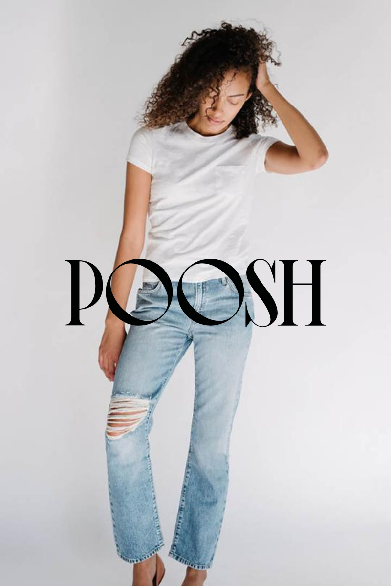 POOSH - THE TOP DENIM TRENDS for Spring 2021