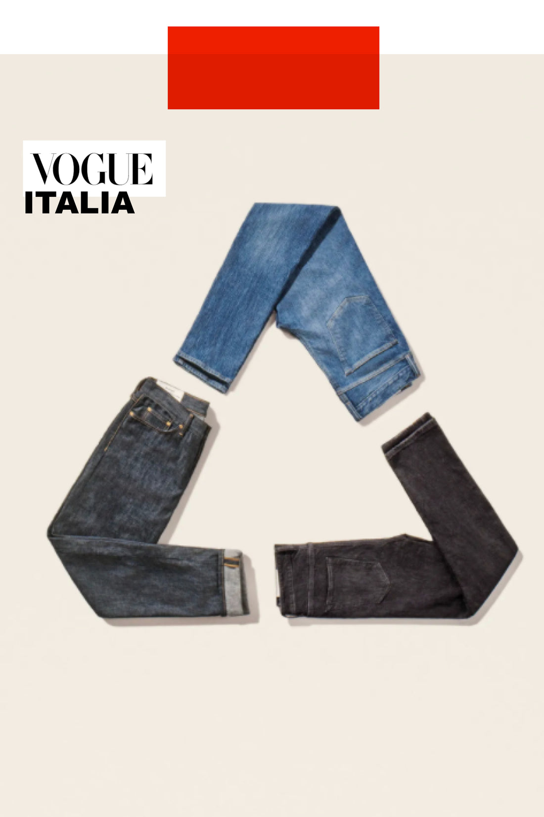 VOGUE ITALIA - The Jeans Redesign.