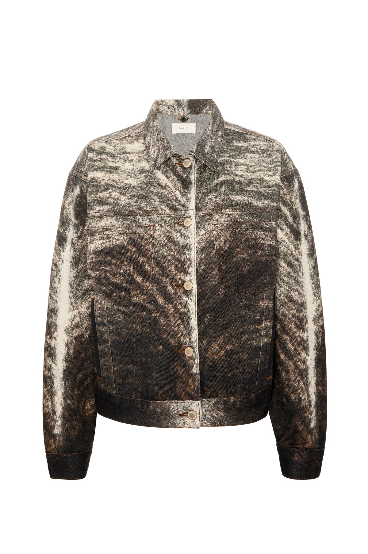 Charlie Boyfriend Denim Jacket - Cowhide (PRE-ORDER)