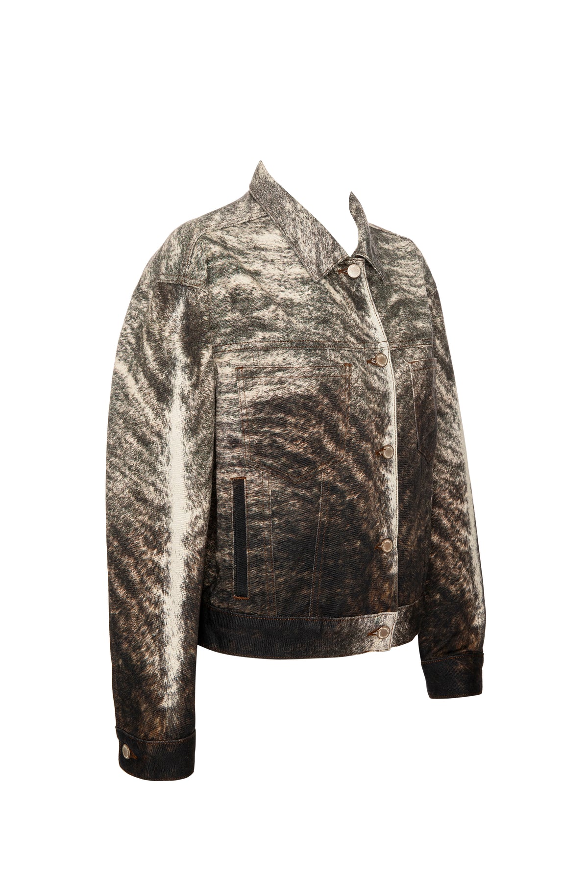 Charlie Boyfriend Denim Jacket - Cowhide (PRE-ORDER)