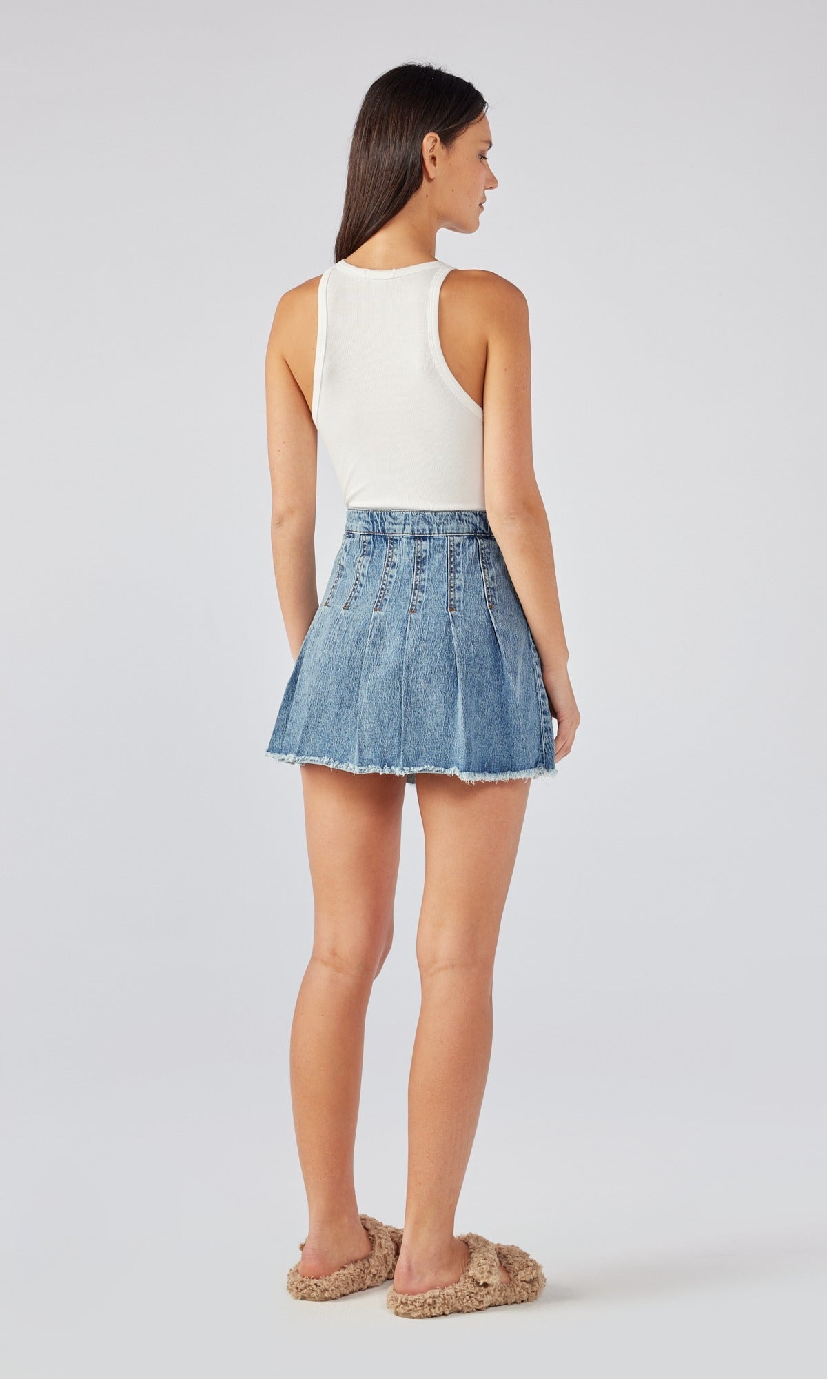 Skater skirt clearance denim