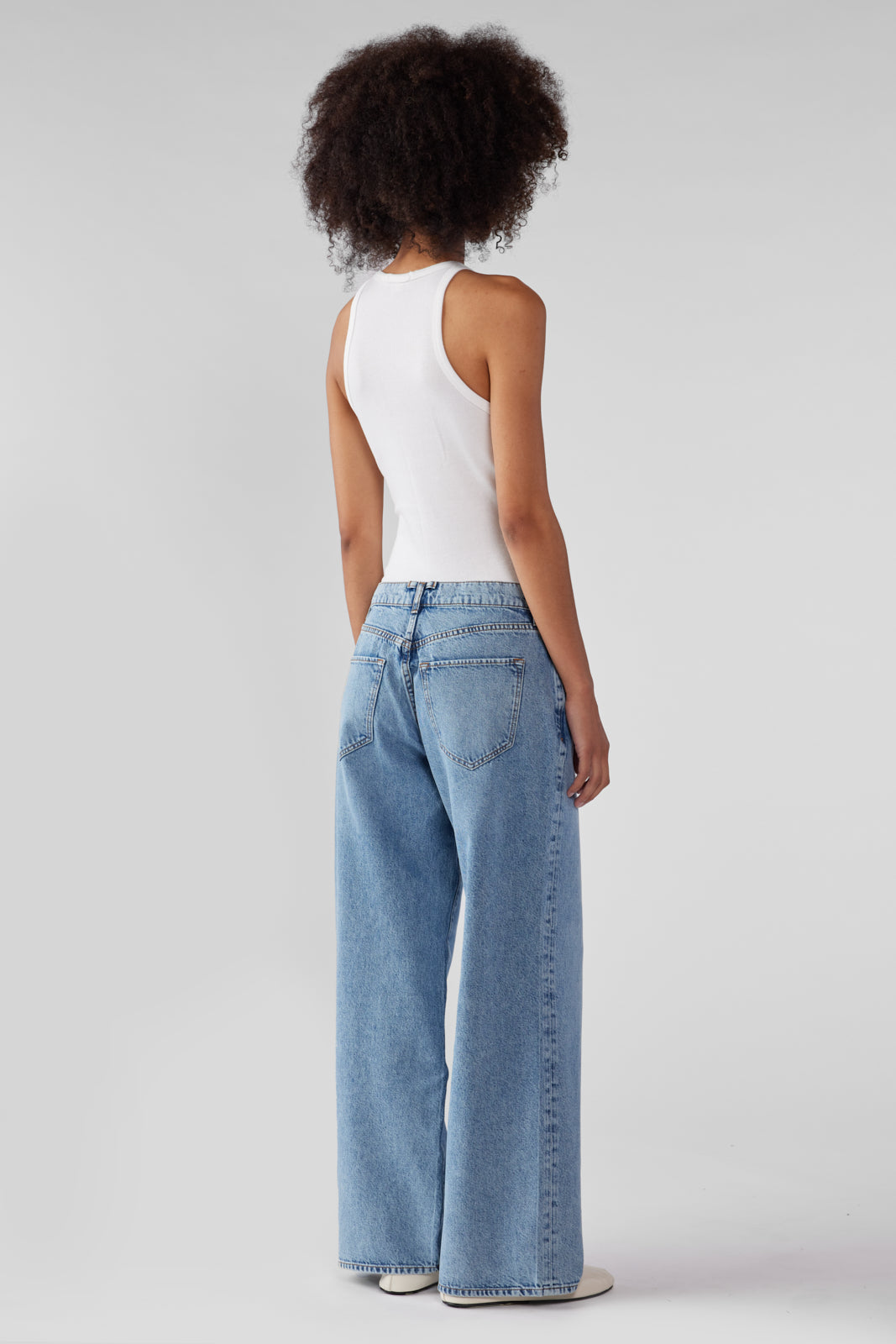 Sparrow Mid-Rise Baggy Jean - Prime Indigo