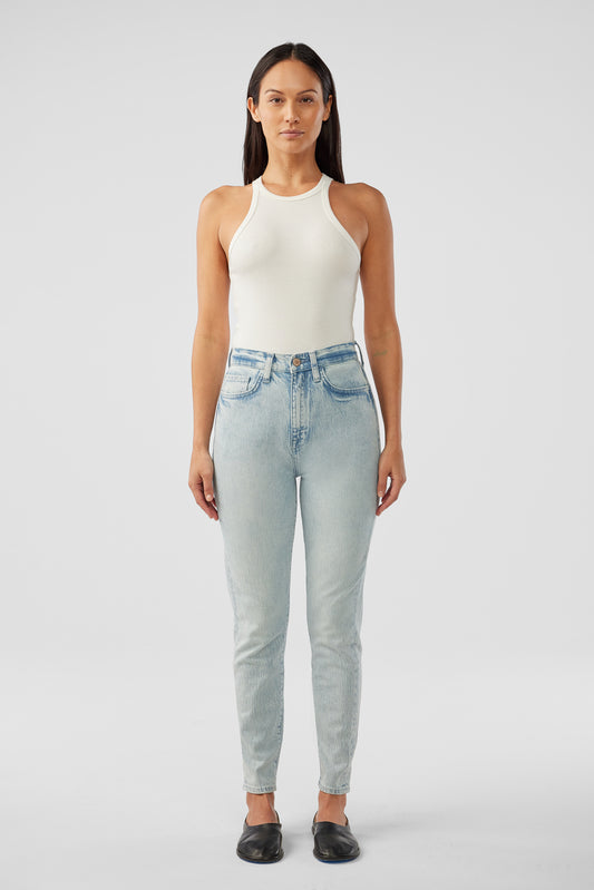 Ava High-Rise Retro Skinny Jean - Summer Light Indigo