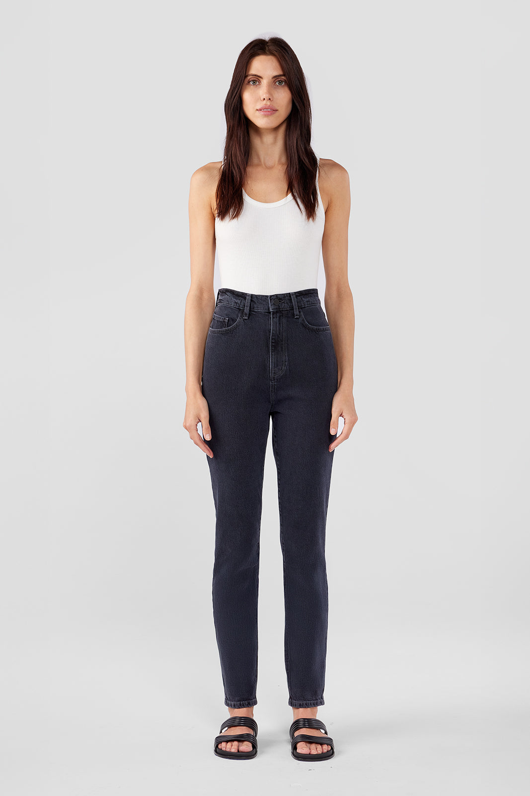 Ms. Ava High-Rise Retro Skinny Jean - Loved Black