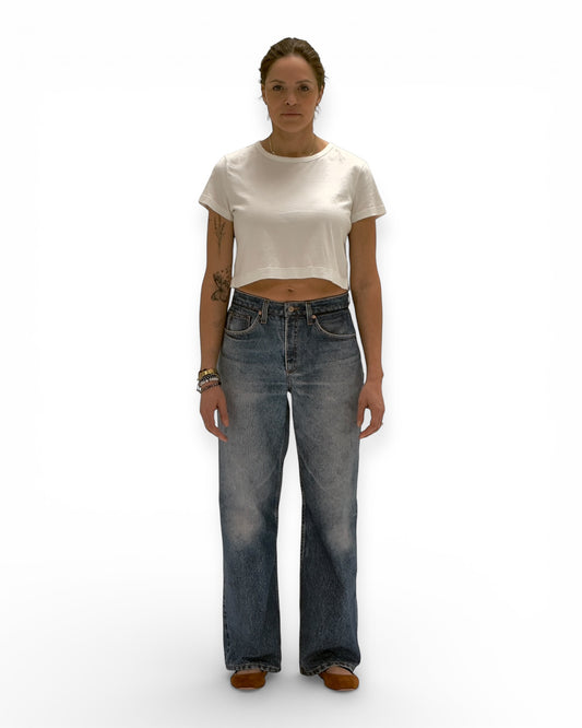 Billie Mid-rise Relaxed Jean - Verona Medium Indigo